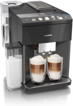 Siemens EQ.500 Integral Fully Automatic Coffee Machine, Sapphire Black Metallic