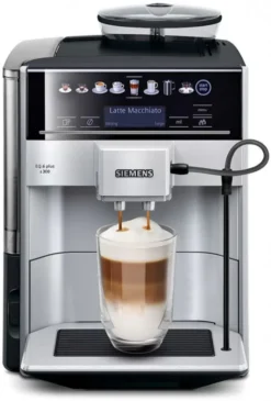 Siemens EQ.6 Plus S300 Fully Automatic Coffee Machine, Silver