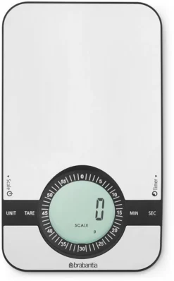 Brabantia Kitchen Scale With Timer