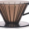 Kinto SCS Brewer Plastic Coffee Dripper 2 Cups, Clear Grey