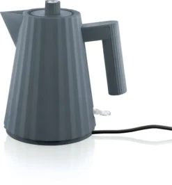 Alessi MDL06/1 Plissé Electric Water Kettle 1.0 L