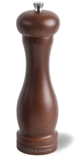 Cole & Mason Precision Forest Capstan Dark Wood Salt Mill 200 Mm
