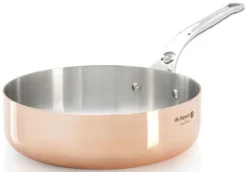 De Buyer Prima Matera Copper Sauté Pan Induction
