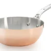 De Buyer Prima Matera Conical Copper Sauté Pan Induction