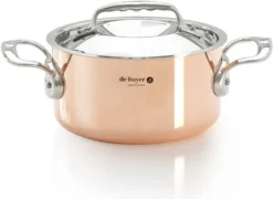 De Buyer Prima Matera Copper Stewpan Induction