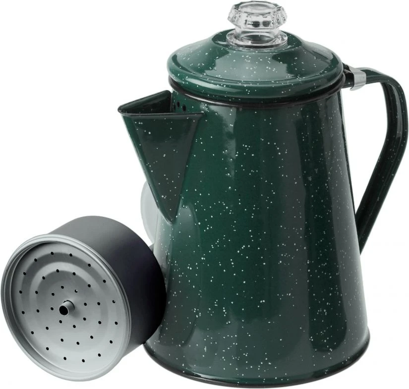 GSI Outdoors Enamel Percolator 8 Cup 1 GSI Outdoors Enamel Percolator 8 Cup