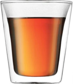 Bodum Canteen Double Wall Glass, 2 Pcs -Hario Shop bodum canteen glass 850