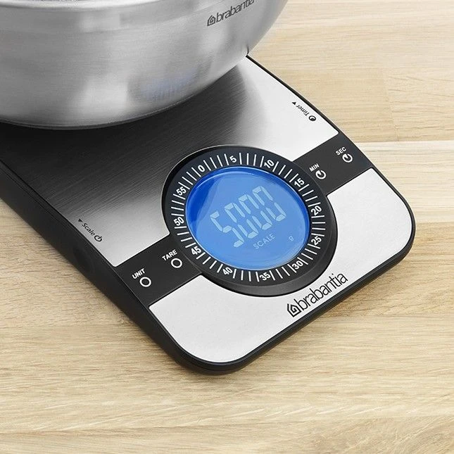 Brabantia Kitchen Scale With Timer 3 Brabantia Kitchen Scale With Timer - Image 3