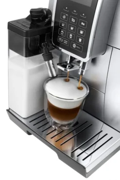 DeLonghi ECAM350.75.S Dinamica Automatic Coffee Machine, Silver -Hario Shop delonghi dinamica ecam 350 75 sb 7298