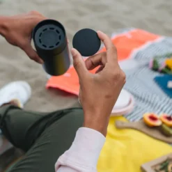 Fellow Carter Move Mug With 360° Sip Lid 235 Ml, Matte Black -Hario Shop fellow carter move mug sip lid 8oz 7391