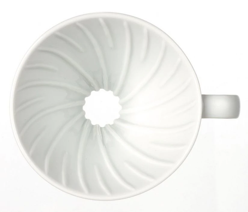 Hario V60 Ceramic Coffee Dripper Size 01 3 Hario V60 Ceramic Coffee Dripper Size 01 - Image 3