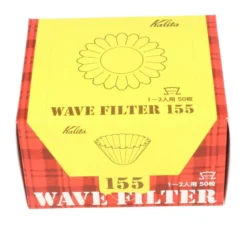 Kalita Wave #155 White Filter Papers 50 Pcs -Hario Shop kalita wave filter 155 brown 3273
