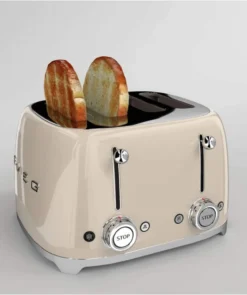 Smeg TSF03 4 Slice Toaster -Hario Shop smeg tsf03 6856