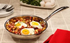 Swiss Diamond Premium Steel Fry Pan -Hario Shop swiss diamond premium steel fry pan 2495