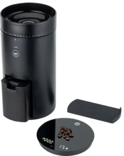 Wilfa Uniform WSFBS-200B Coffee Grinder With Precision Scale -Hario Shop wilfa svart uniform wsfbs 200b 8062